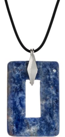 Sodalite Window Pendant